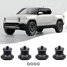 4Pack Aluminum Alloy Jack Pucks Jack Pad Lift Adapters For Rivian R1T 2022-2023 picture