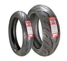 Kenda 120/70ZR17 190/50ZR17 Front and Rear Motorcycle Tires Set KM1 KM001 picture