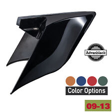Advanblack Color Matched Stretched Side Covers Fits 2009-2013 Harley Touring picture
