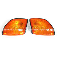 Pair Euro Style Amber Corner Signal Light for 92-98 Mercedes Benz S Class W140 picture