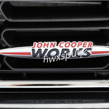 Front Grille Badge John Cooper Works Emblem For Mini JCW R50 R53 R55 R56 R57 R60 picture