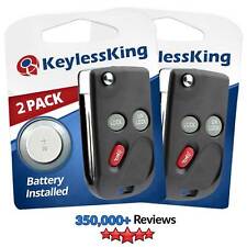 2x Keyless Entry Remote Car Flip Key Fob for Cadillac Chevrolet GMC 15042968 picture