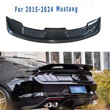 Rear Spoiler Wing For 2015-2024 Mustang GT350 GT500 Rear Trunk Carbon Fiber picture