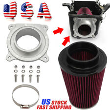 For Yamaha Raptor 700 700R KN 06-21 Pro Flow Air Filter Intake + Holder Adapter picture