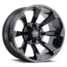 20X9 Luxxx HD Off-Road LHD16 5X127/139.7 -12 78.1 Gloss Black Milled - Wheel picture
