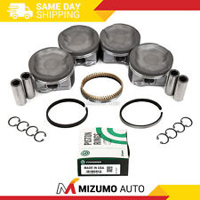 Pistons w/ Rings fit 05-15 Toyota Tacoma 2.7L DOHC 2TRFE picture