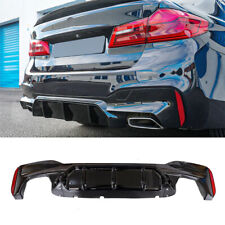 Rear Diffuser Fits For 2017-2023 BMW G30 5 Series M Sport Bumper M5 Style picture