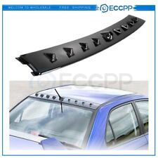 For Mitsubishi Lancer EVO 8 9 Carbon Look Style Shark Fin Rear Roof Spoiler picture