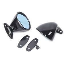 1 Pair Vintage Classic Universal Car Racing Door Side Rearview Wing Mirrors 2PC picture