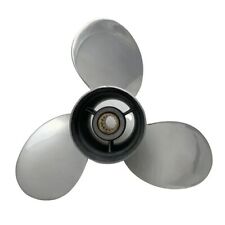 OEM 10 1/4x13 Stainless Outboard Propeller fit Evinrude 15-35HP 14 Spline,RH picture