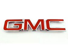 Red Front Grill Grille Emblems Badge For 2008-2010 GMC Sierra 1500 2500HD 3500HD picture