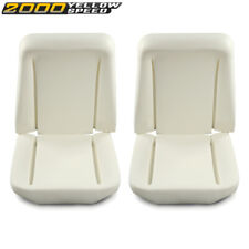 Pair Fit For 1966-1972 GM Front Bucket Seat Foam Bun Cushion Upper & Lower  picture