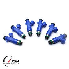 6 550cc Fuel Injectors fit Denso For Nissan Infiniti G37 GTR 63570 14002-AN001 picture