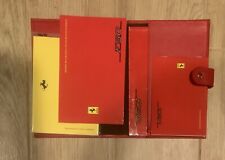 Ferrari F50 Pouch Set | New Old Stock | BLANK WARRANTY  BOOKLET | Original picture