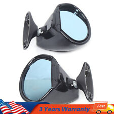 1 Pair Vintage Classic Universal Car Racing Door Side Rearview Wing Mirrors 2PC picture
