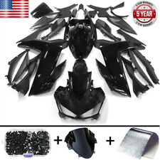 Fairing Kit For Yamaha YZF R3 2014-2018 / R25 2015-2018 Glossy Black + Bolts US picture