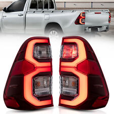 Red Tail Lights For Toyota Hilux Revo 2015 2016 2017 2018 2019 2020 2021 Pair picture
