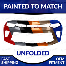 NEW Painted 2016-2018 Chevrolet Camaro SS Unfolded Front Bumper picture