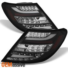Fits 11-14 Benz W4 C-Class C250 C300 C350 C63 LED Black Tail Brake Lights Lamp picture