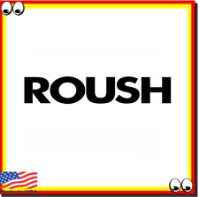 ROUSH Racing Mustang Vinyl Cut Decal Sticker Logo For Door Handles, Windows Etc. picture
