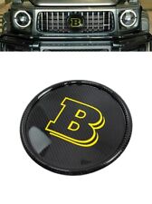 G Wagon Carbon Fiber Badge Grille Emblem Brabus Style fits W463A W464 2019+ picture