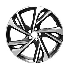Refurbished Machined and Painted Black Aluminum Wheel 20 x 8 picture