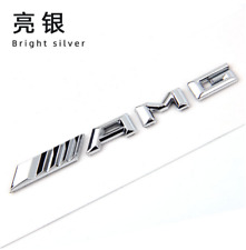 For Chrome AMG Emblem Badge Rear Trunk Decal A B C E S CL SL ML CLK CLS SLK picture