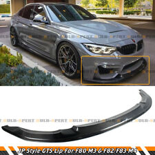 Carbon Fiber Full Extended GTS Style Front Lip Splitter For 2015-2019 BMW M3 M4 picture