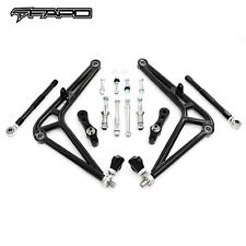 FAPO Set of Front Steering Drift Lower Control Arm Wide Angle Kit For BMW E46 picture