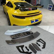 Fits Porsche 911 992 Carrera FRP Carbon Fiber Rear Trunk Spoiler Wing GT3 Style picture