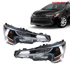 Pair Headlamps For 2020-2021 Toyota Corolla L LE Headlights LED Projector LH&RH picture