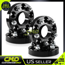 4pc 25mm Black Hubcentric Wheel Spacers 5x114.3 Fits Civic Accord S2000 RSX TSX picture