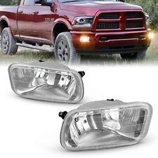 Fit 09-12 Dodge Ram 1500-3500 Clear Lens Oe Bumper Driving Fog Light Lamp Pair picture