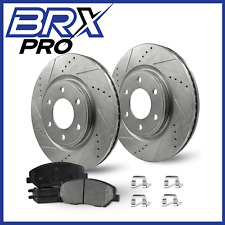 330 mm Front Rotor + Pads For GMC Sierra 1500 2005-2007|NO RUST Brake Kit picture