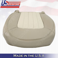 2002 2003 2004 2005 Mercury Mountaineer Driver Bottom Perf. Leather Cover Tan picture
