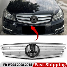 Sports Style Grille Grill For Mercedes Benz 2008-14 W204 C Class C300 C350 C250 picture