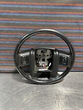 13 thru 16 Super Duty F250 F350 OEM Ford Black Leather Steering Wheel w/ Cruise picture