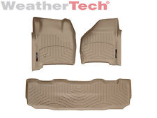 WeatherTech FloorLiner for Ford Super Duty SuperCrew - 1999-2007 - Tan picture
