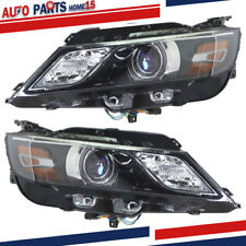 Headlight For 2015-19 Chevrolet Impala Halogen Black Housing Clear Left+Right picture