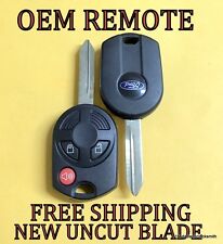 OEM FORD 40 BIT KEYLESS ENTRY REMOTE HEAD MASTER KEY FOB COMBO 164-R8016 692814 picture