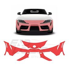 For Supra 2020-2024 FRONT BUMPER PreCut Paint Protection Film Clear Bra PPF Kit picture