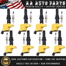 8Pack Ignition Coils and PLATINUM Spark Plugs For 2005-2008 Ford F150 5.4L DG511 picture