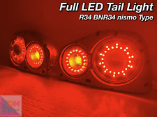 JDM Nissan Skyline R34 BNR34 Coupe Full LED Tail Lights Nismo GT type OEM Rare picture