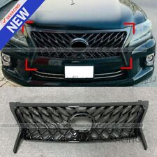 Glossy Black Sporty Body Kit Front Bumper Grill Grille For Lexus lx570 2012-15 picture