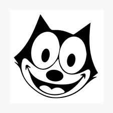 Vinyl Decal-  Felix The Cat    (Pick Size & Color) Car Sticker picture