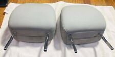 Toyota Sienna 2015-2020 Headrests Second Row Light Gray Leather 2 pieces picture