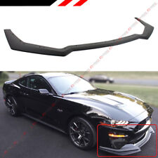 FOR 2018-2023 MUSTANG GT PERFORMANCE STYLE PP ADD-ON FRONT BUMPER LIP SPLITTER picture