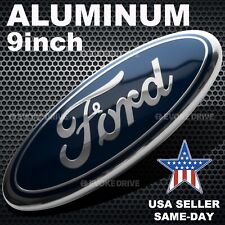 2004-2016 9 Inch Blue Ford Front Grille Tailgate Emblem Badge Oval F150 Explorer picture