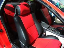 IGGEE S.LEATHER CUSTOM FIT SEAT COVER FOR 1991-1996 DODGE STEALTH FRONT SEAT picture