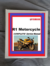 2015-2019 Yamaha R1 motorcycle workshop service manual binder 2016 2017 2018 picture